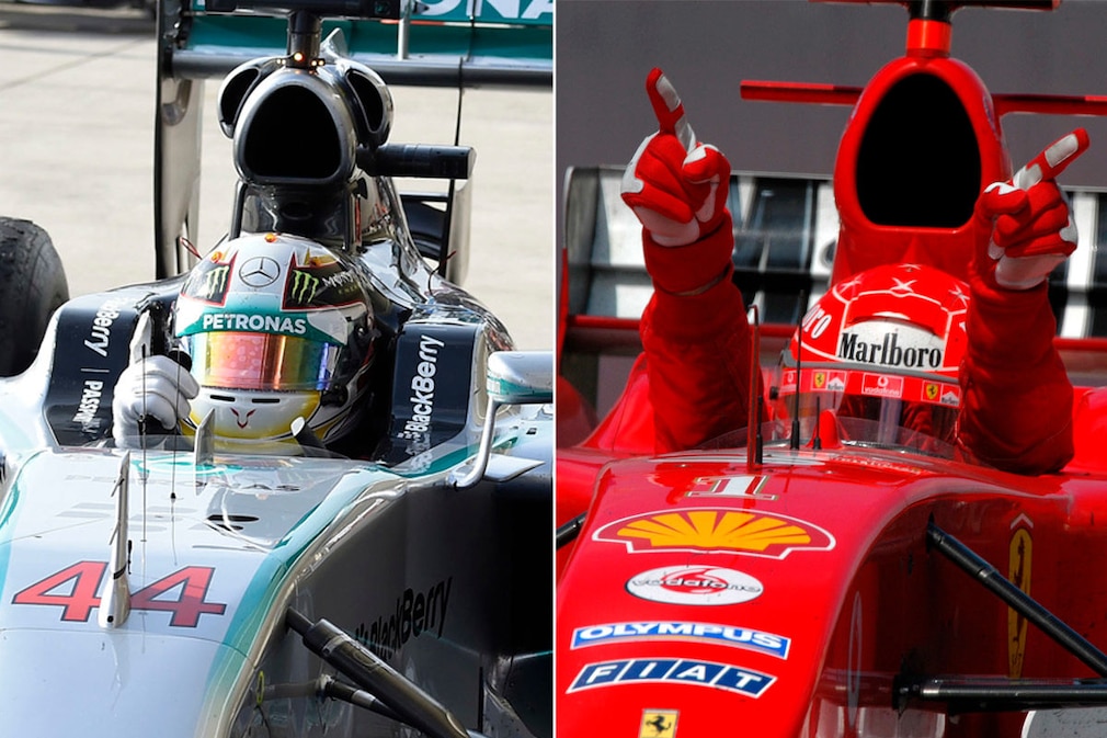 Diese Schumi-Rekorde jagt Hamilton