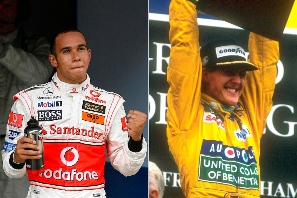 Diese Schumi-Rekorde jagt Hamilton Diese Schumi-Rekorde jagt Hamilton