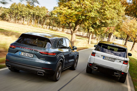 Porsche Cayenne e-Hybrid Range Rover Sport P400e Hybrid