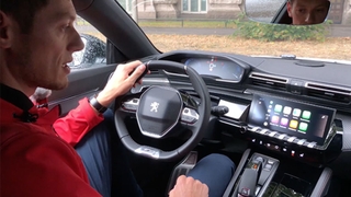 Connectivity-Check im Peugeot 508