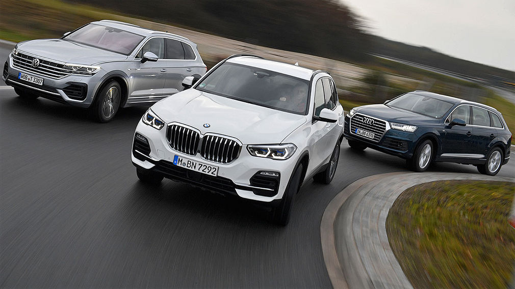 Audi Q7 BMW X5 VW Touareg Audi Q7 BMW X5 VW Touareg