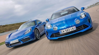 Alpine A110 Porsche 718 Cayman