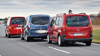 Citroën Berlingo Ford Tourneo VW Caddy