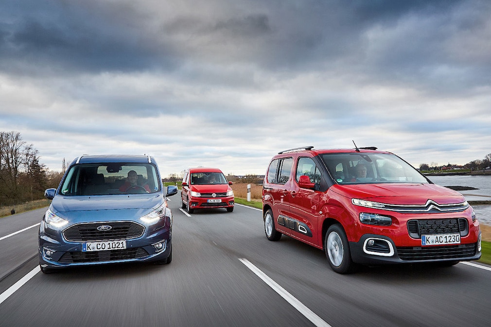 Citroën Berlingo Ford Tourneo VW Caddy