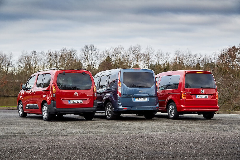 Citroën Berlingo Ford Tourneo VW Caddy