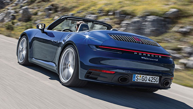Porsche 911 992 Cabrio 2019 Bilder Preis Motor Fahrbericht