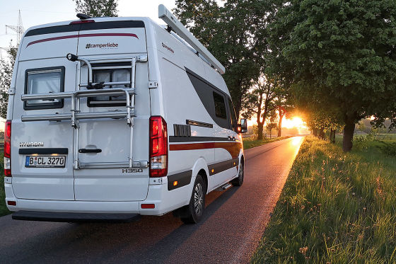Erster Camper auf Hyundai H350