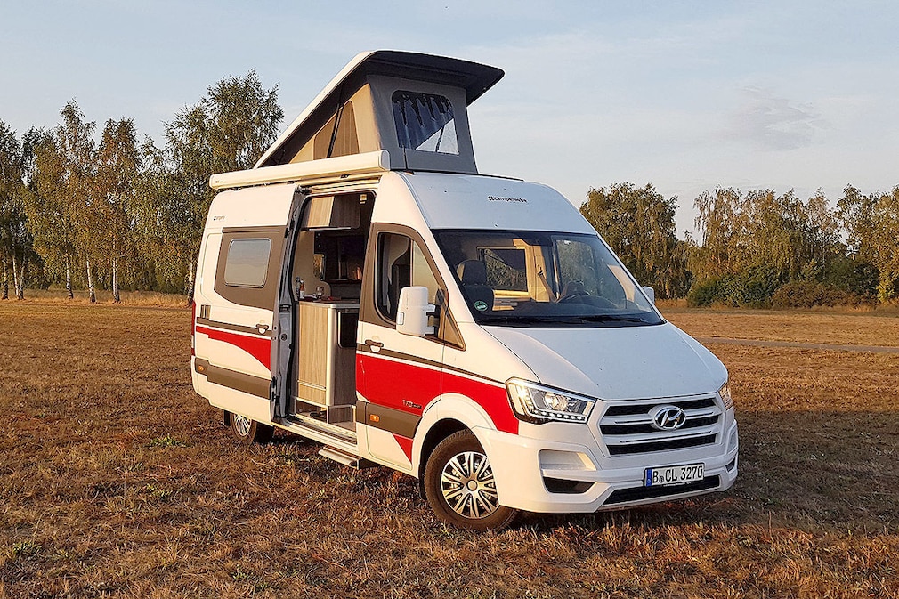 Erster Camper auf Hyundai H350