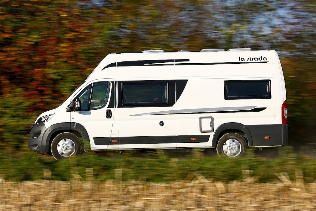 Vier Allradler im Wohnmobil-Test