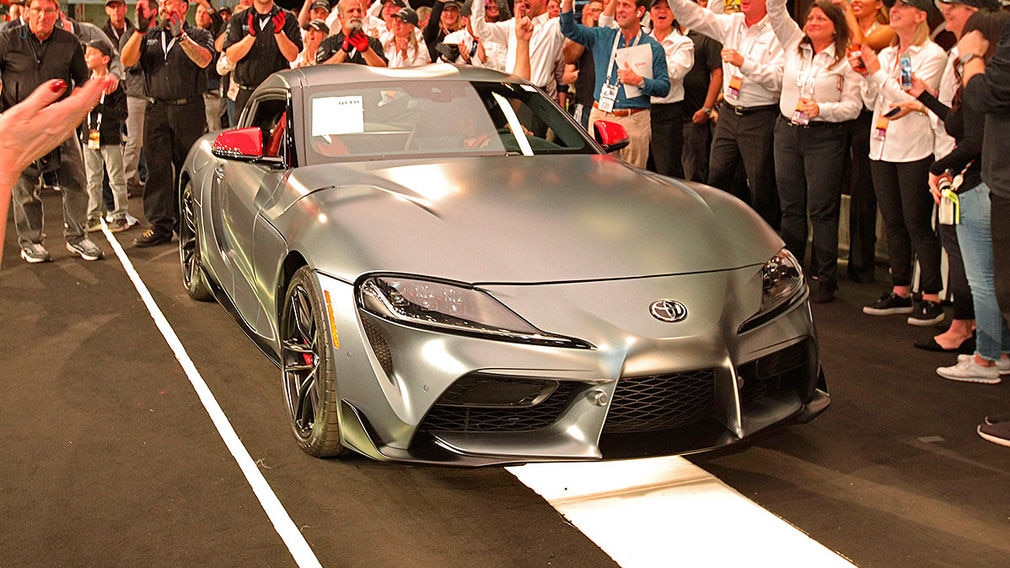 Toyota Supra 2019: Rekordpreis bei US-Auktion