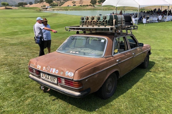 Mercedes W 123 "brauner Benz"