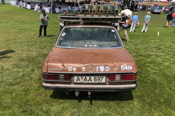 Mercedes W 123 "brauner Benz"