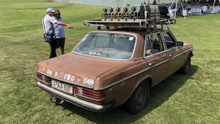 Mercedes W 123 "brauner Benz"