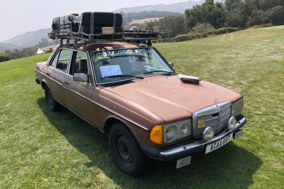 Mercedes W 123 "brauner Benz"