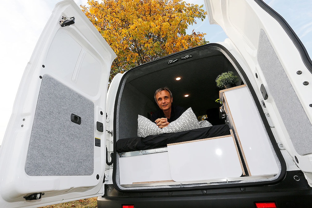 Wohnmobil-Test Nissan e-NV200 Alpin Camper