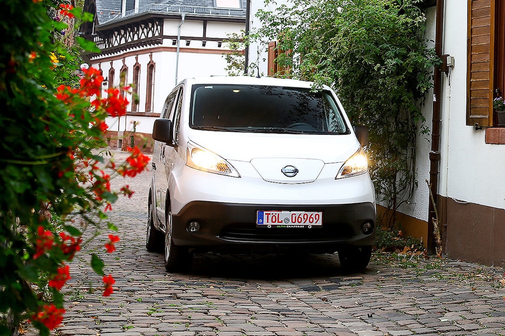 Wohnmobil-Test Nissan e-NV200 Alpin Camper