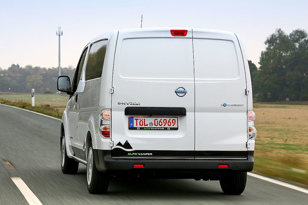 Wohnmobil-Test Nissan e-NV200 Alpin Camper