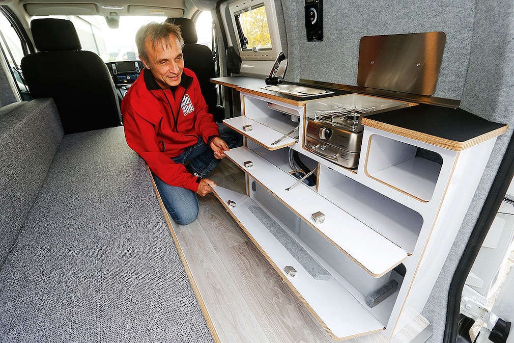 Wohnmobil-Test Nissan e-NV200 Alpin Camper