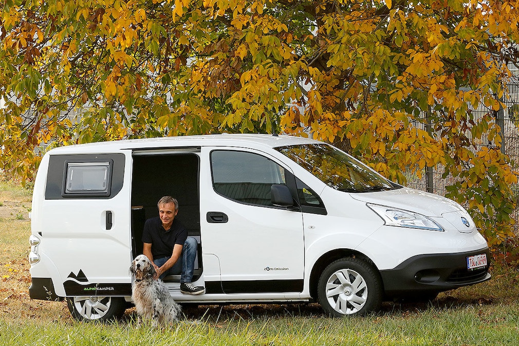 Wohnmobil-Test Nissan e-NV200 Alpin Camper