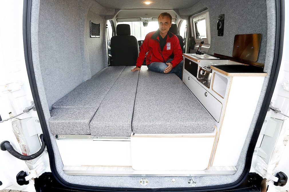 Wohnmobil-Test Nissan e-NV200 Alpin Camper