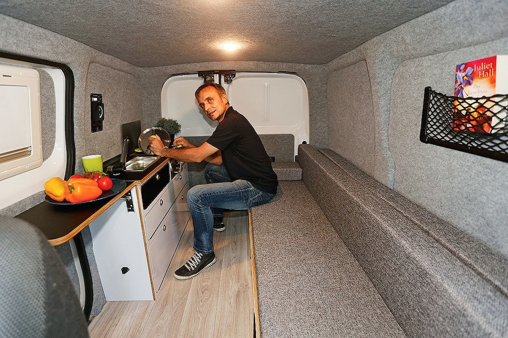 Wohnmobil-Test Nissan e-NV200 Alpin Camper