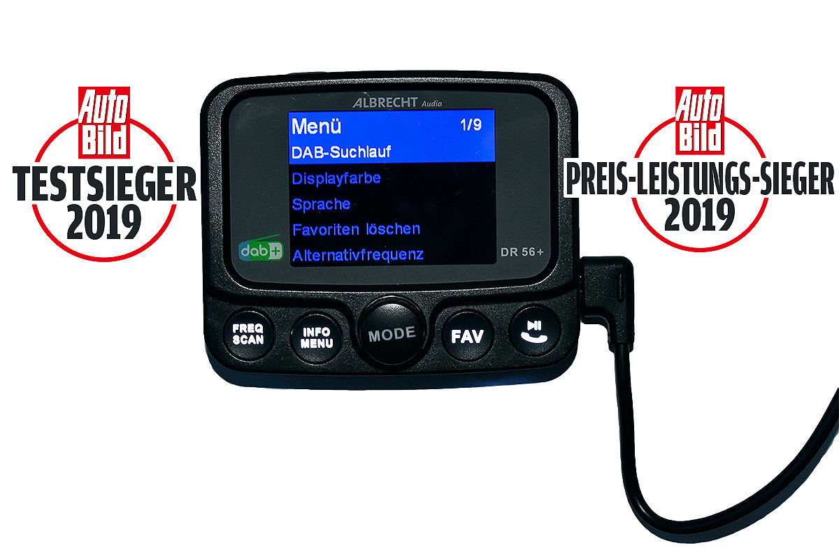 DAB+ Adapter inkl. Bluetooth und FM-Transmitter, von Norauto - ATU