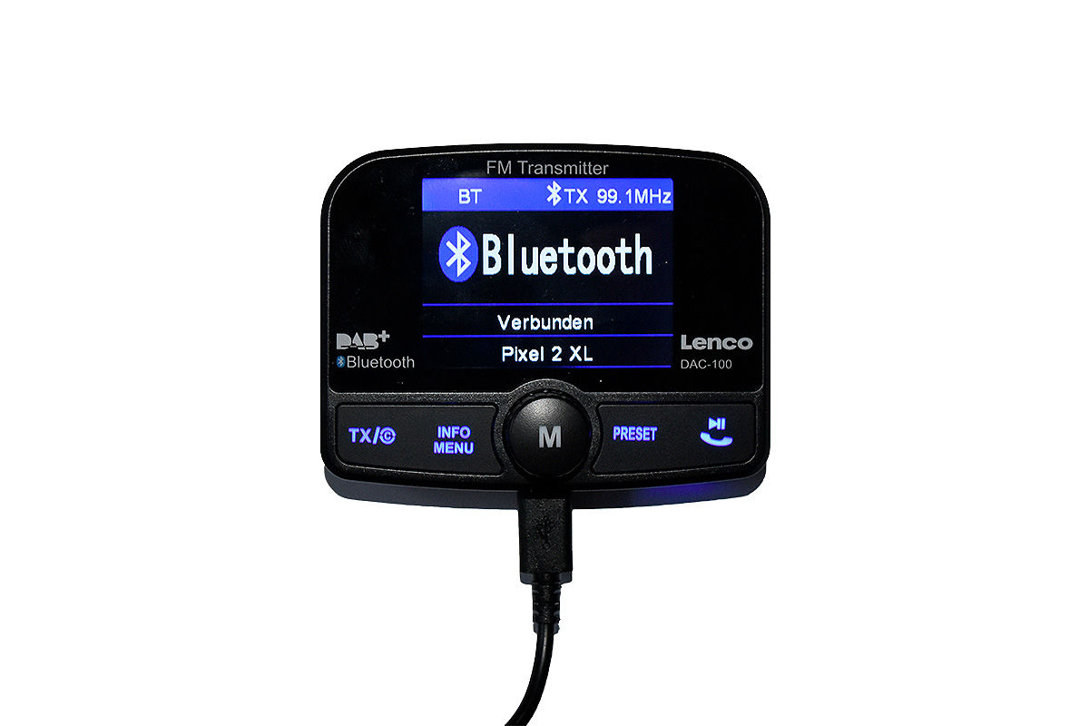 DAB+ / DAB Digitaler Adapter Radio für Autoradio - 2,4 Zoll LCD Display  with FM Bluetooth Musik/AUX Schnittstelle: : Elektronik & Foto