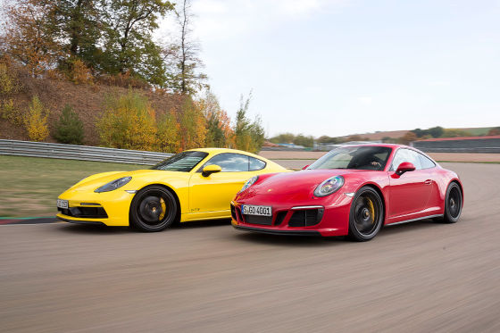 Porsche 718 Cayman GTS Porsche 911 Carrera GTS
