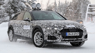 Audi A4 allroad Facelift (2019): Erlkönig