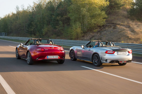 Abarth 124 Spider Mazda MX-5