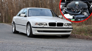 BMW 740i mit M5-Motor