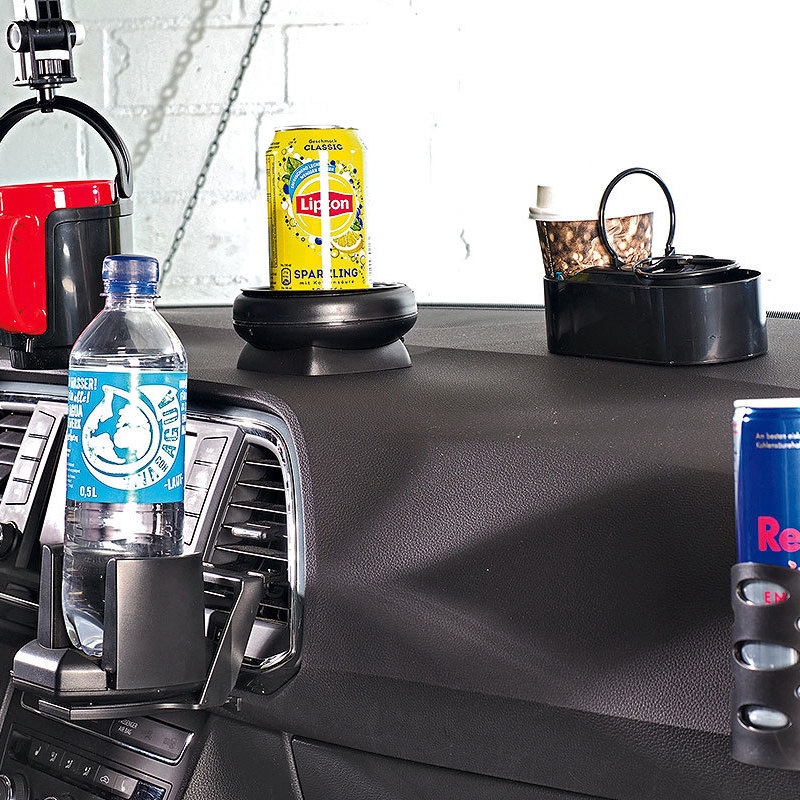 WOTEG Autotür Becherhalter – Schwarz ABS Getränkehalter für Auto | Auto  Becherhalter für Getränkehalter Teetassenhalter Getränkebecher Racks für