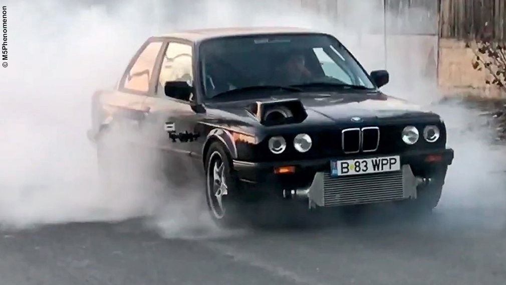 BMW E30 mit Monster-Turbo
