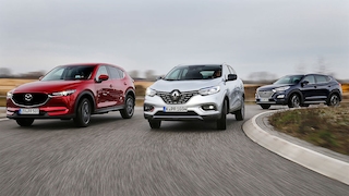 Hyundai Tucson Mazda CX-5 Renault Kadjar