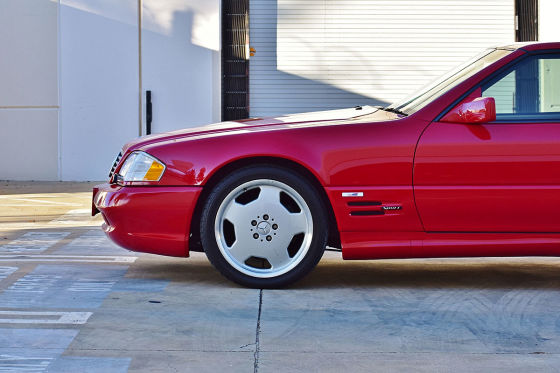 SL 500 mit knapp 10.000 km auf der Uhr