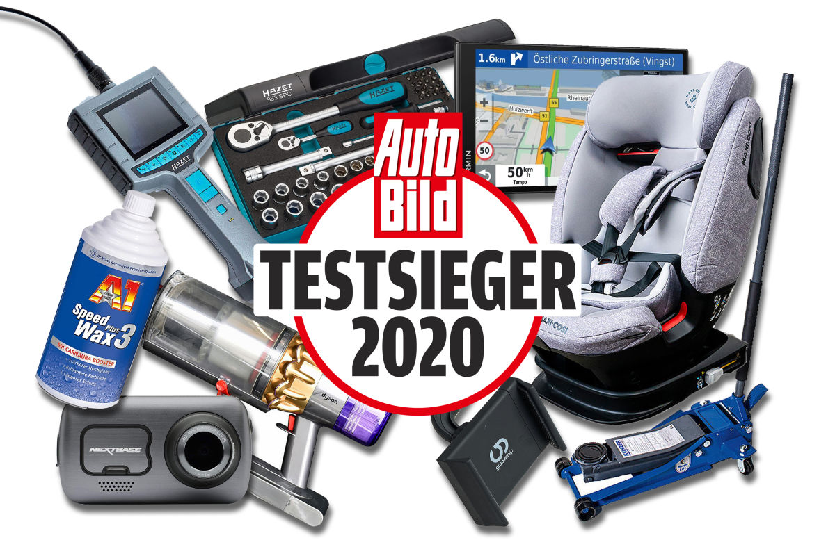 Alle Testsieger: Das beste Autozubehör 2020 - AUTO BILD