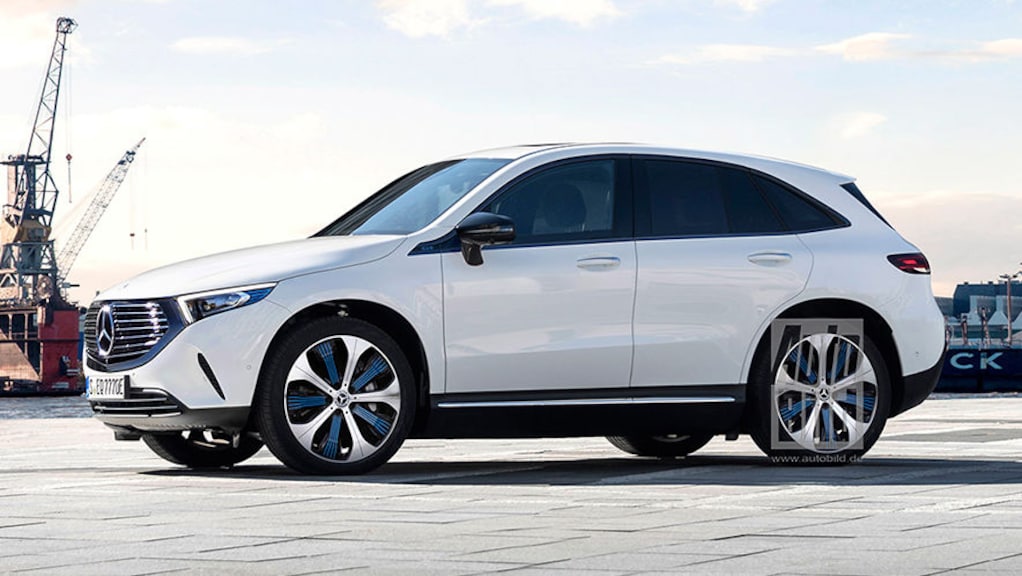 Kantiges E-SUV