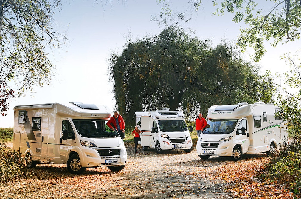 Günstige Teilintegrierte im Wohnmobil-Test Günstige Teilintegrierte im Wohnmobil-Test