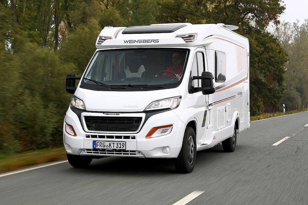 Günstige Teilintegrierte im Wohnmobil-Test