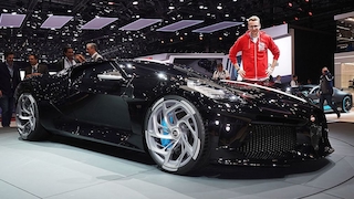 Bugatti "La Voiture Noire" (2019): Einzelstück, Hypersportwagen