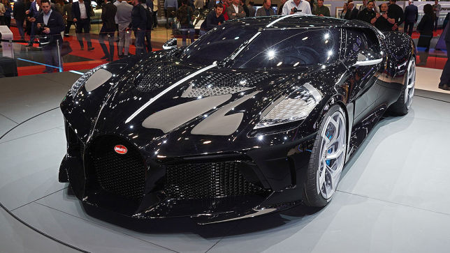 Bugatti La Voiture Noire 2019 Einzelstuck Auf Dem Genfer