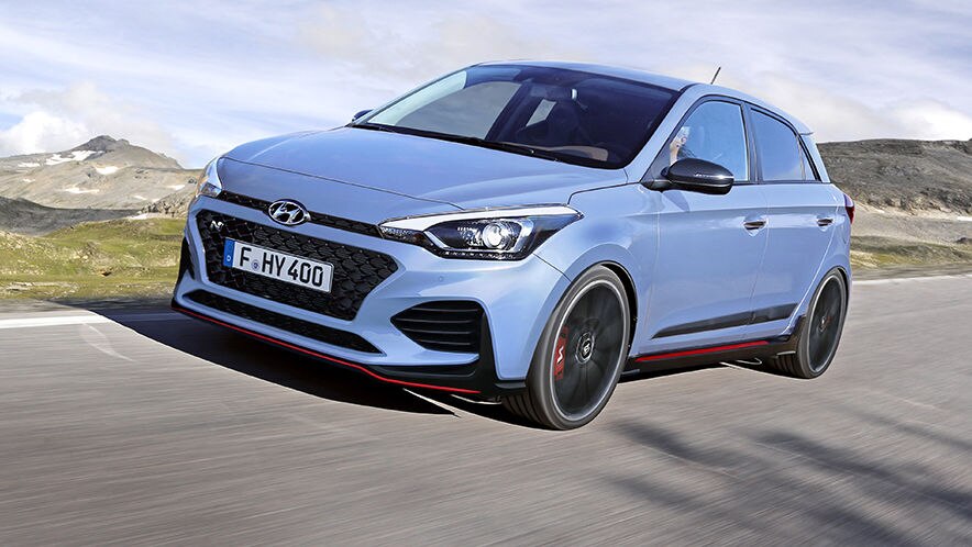 Viel Power beim Hyundai i20n