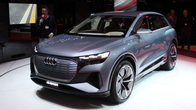 Audi Q4 E Tron Concept 2019 Weltpremiere Erste