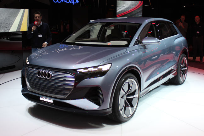 Audi Q4 E Tron Concept 2019 Weltpremiere Erste