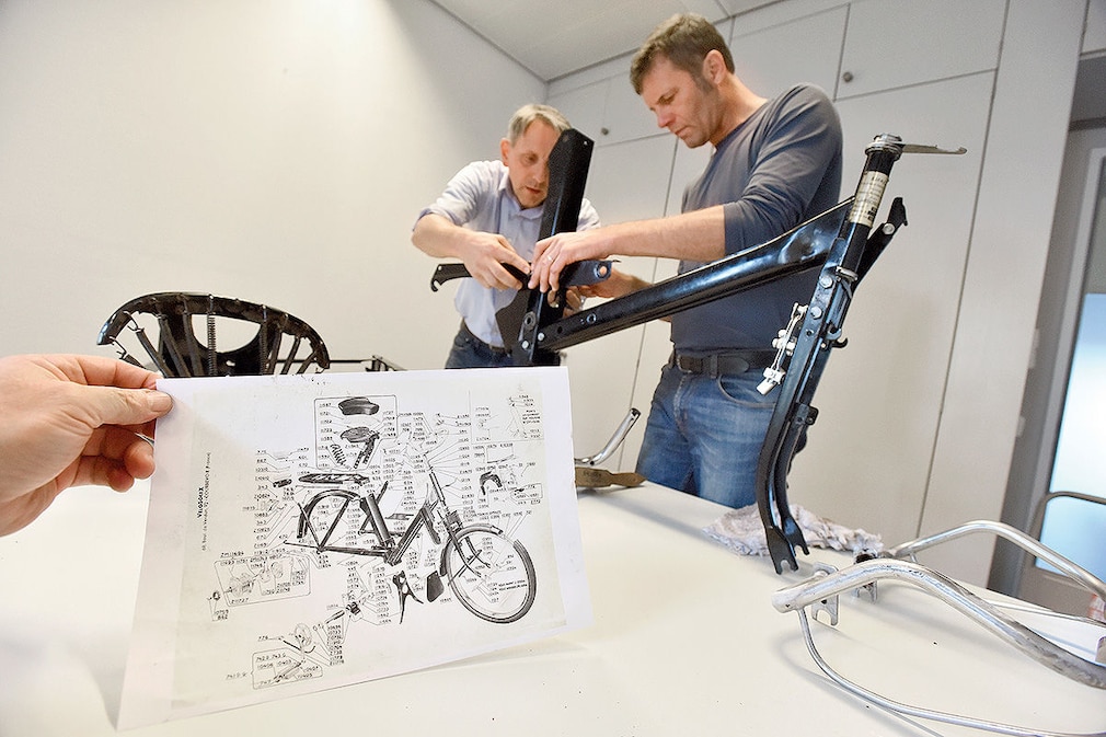 Pedelec antik: Velosolex 3800