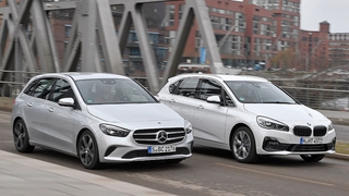 BMW 2er Active Tourer Mercedes B-Klasse