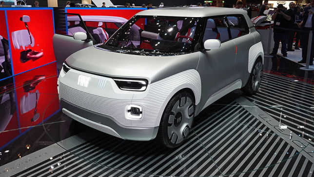 Fiat Centoventi Concept 2019 Studie Panda Elektro