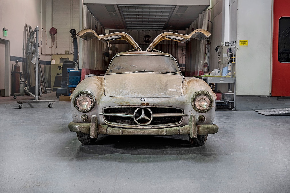 Mercedes 300 SL: Scheunenfund