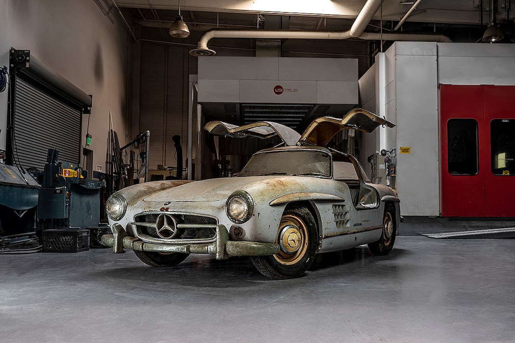 Mercedes 300 SL: Scheunenfund