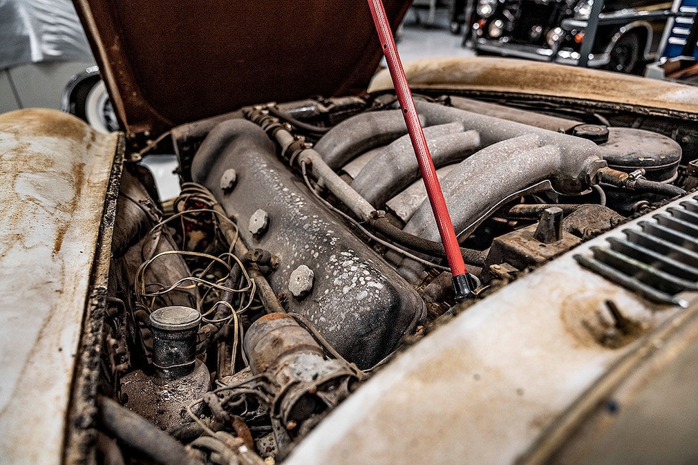 Mercedes 300 SL: Scheunenfund